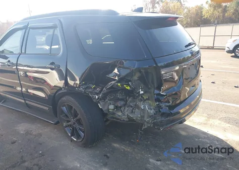 2017 Ford Explorer Xlt from USA, damaged, VIN 1FM5K7D85HGB37653